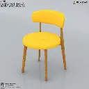 Masura Chair (Yellow)
