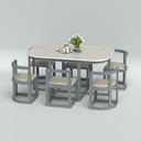 Aurora - Dining Table | DTV6-003