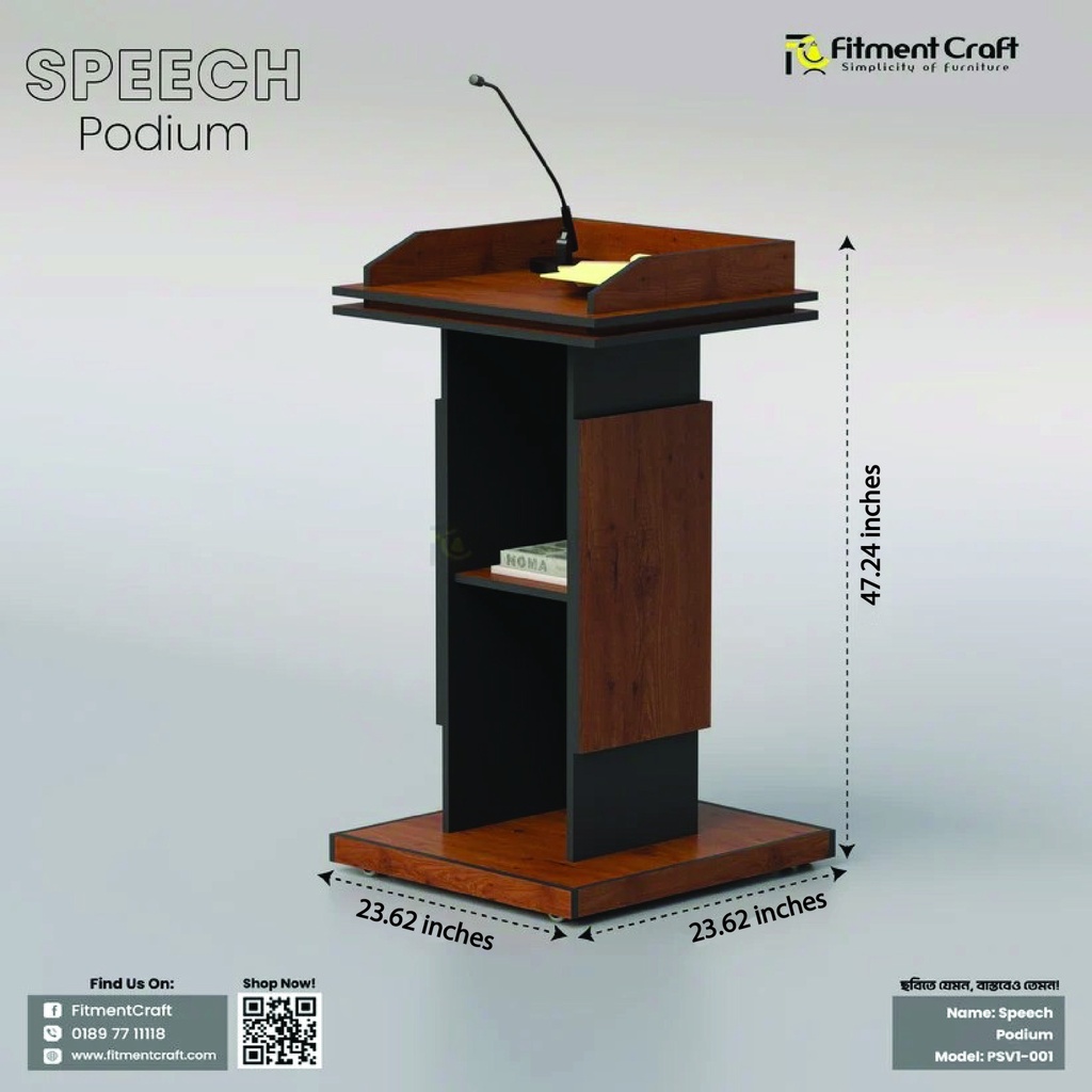 Speech - Podium | PTV1-001