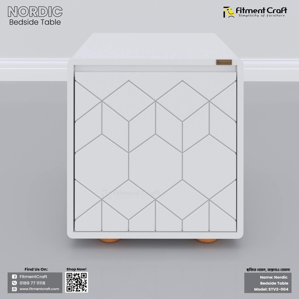 Nordic - Bedside Table | STV2-004 