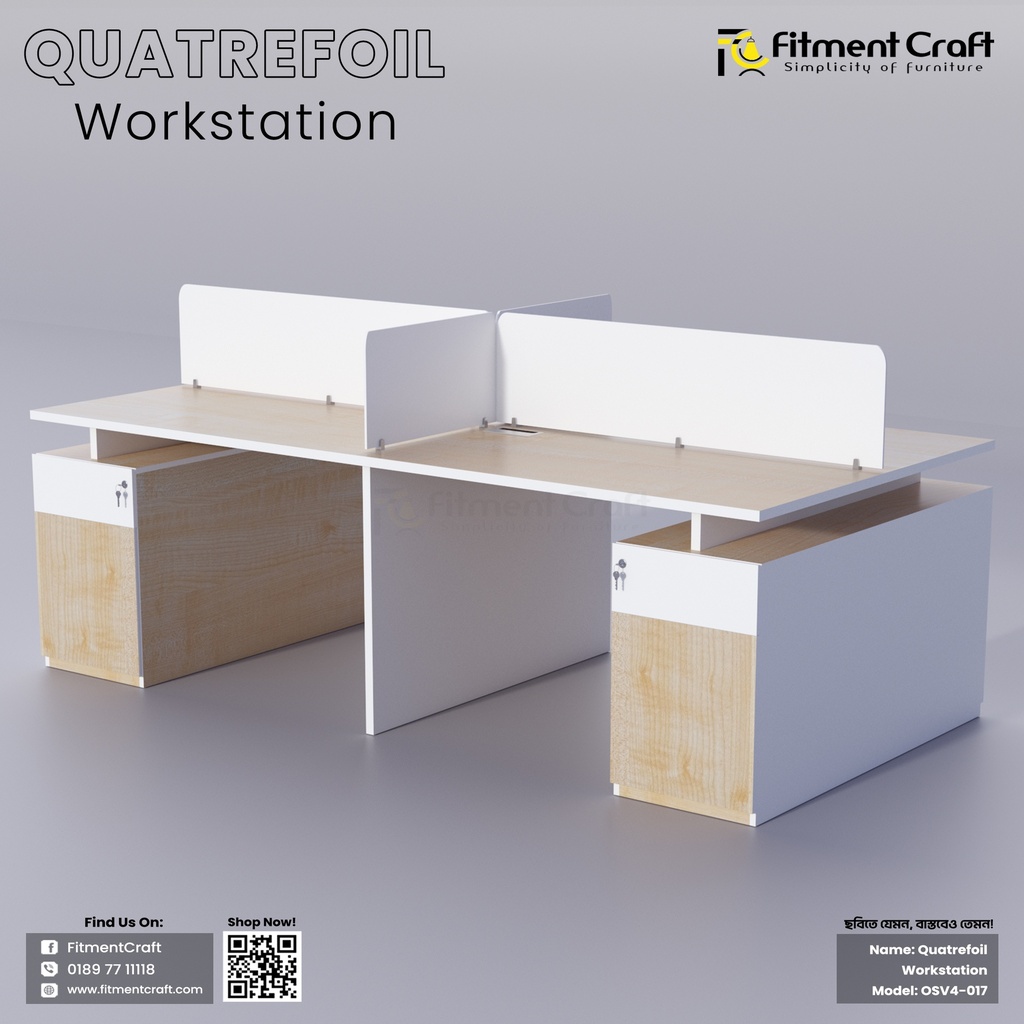 Quatrefoil Workstation  I OSV4-017