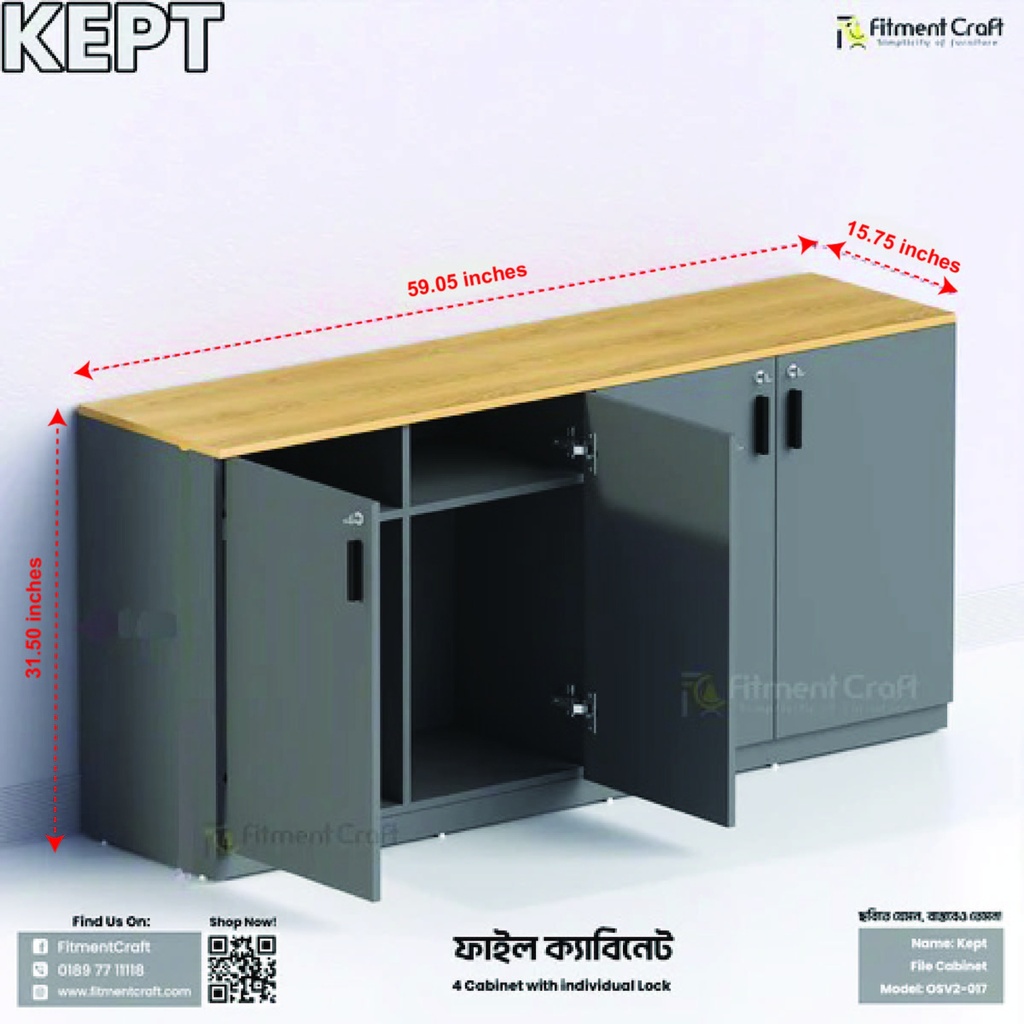 Kept - File Cabinet | OSV2-017