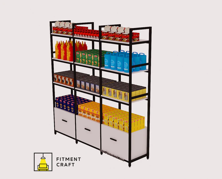 Fitment Craft Shop Rack | BSV4-002