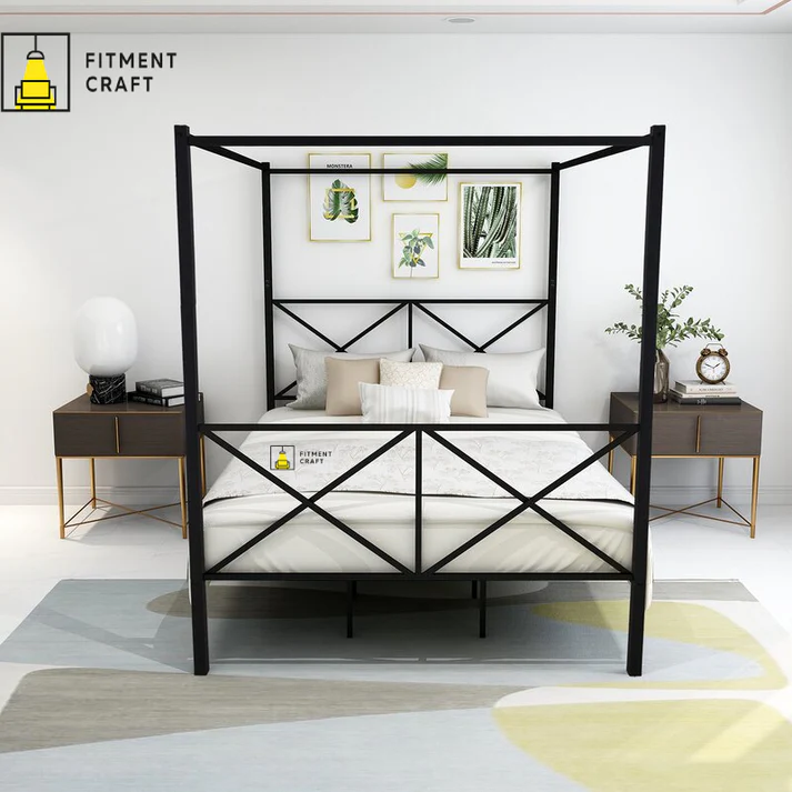 New Metal FC Canopy Bed | MBV3-001