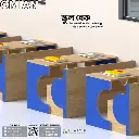 Omian - School Bench Set | SBV1-005