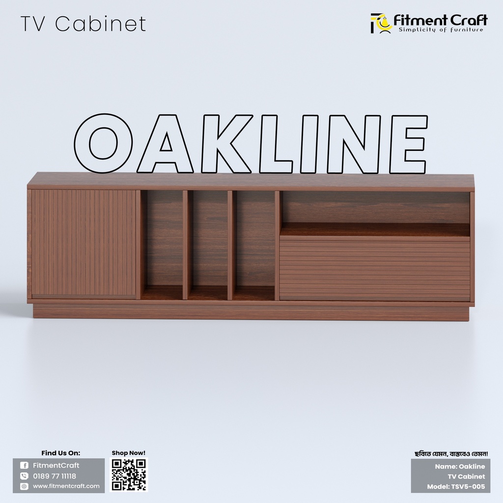 Oakline – TV Cabinet । TSV5-005