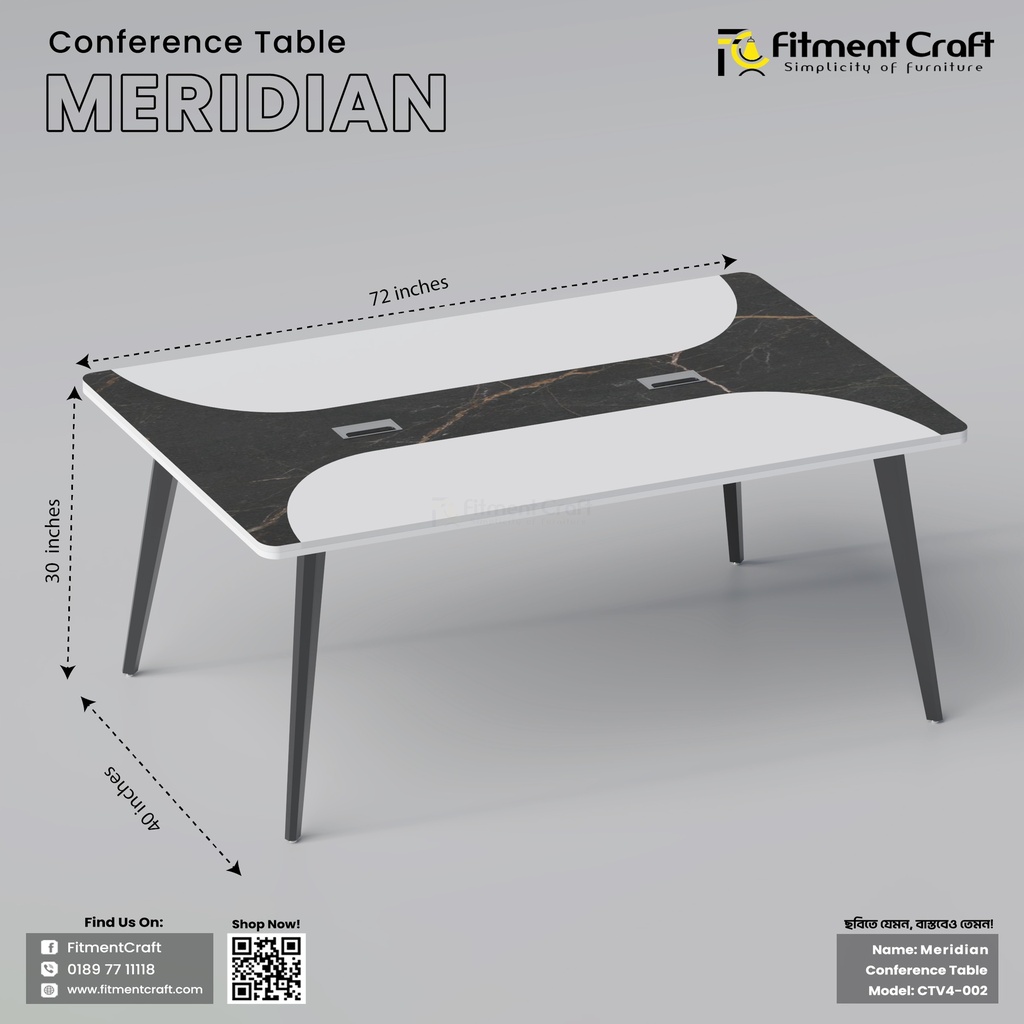 Meridian - Conference table । CTV4-002