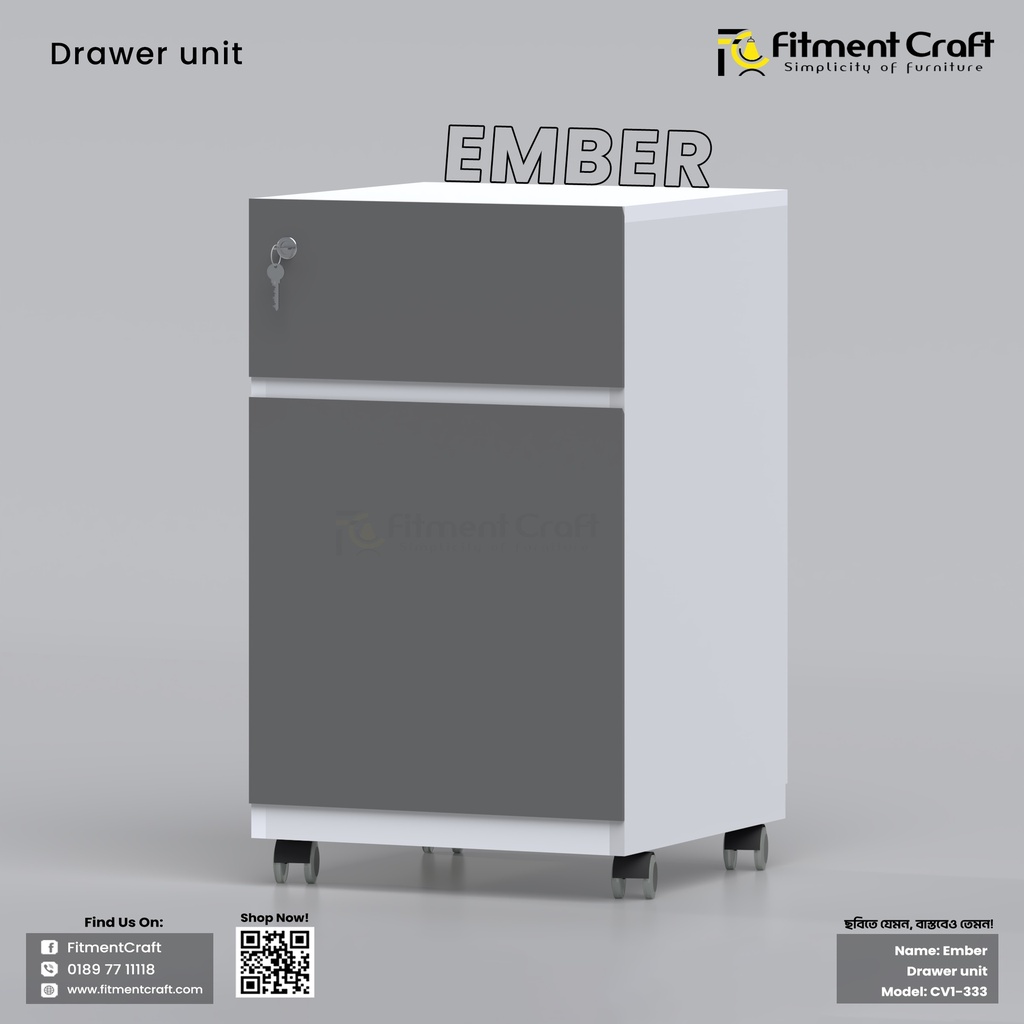Ember - Drawer unit । CV1-333