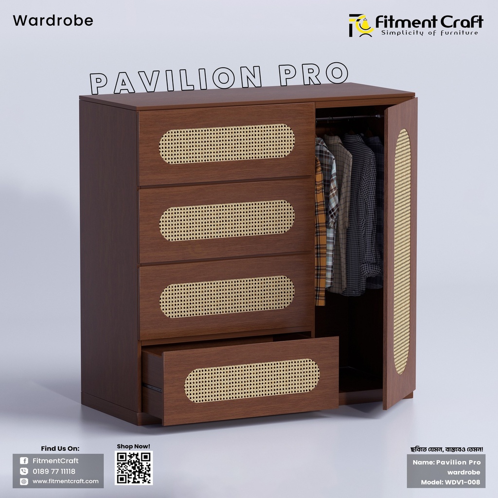 Pavilion Pro - Wooden wardrobe