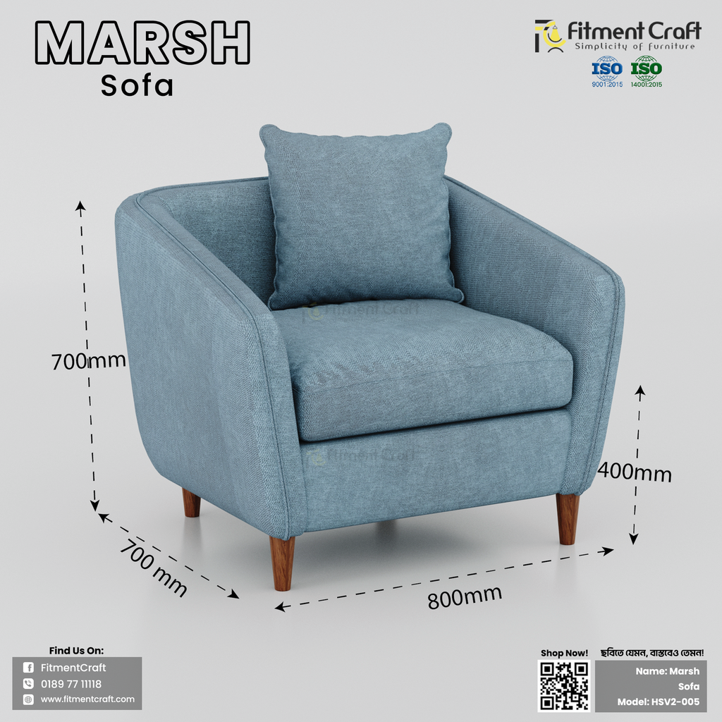 Marsh-Sofa । HSV2-005