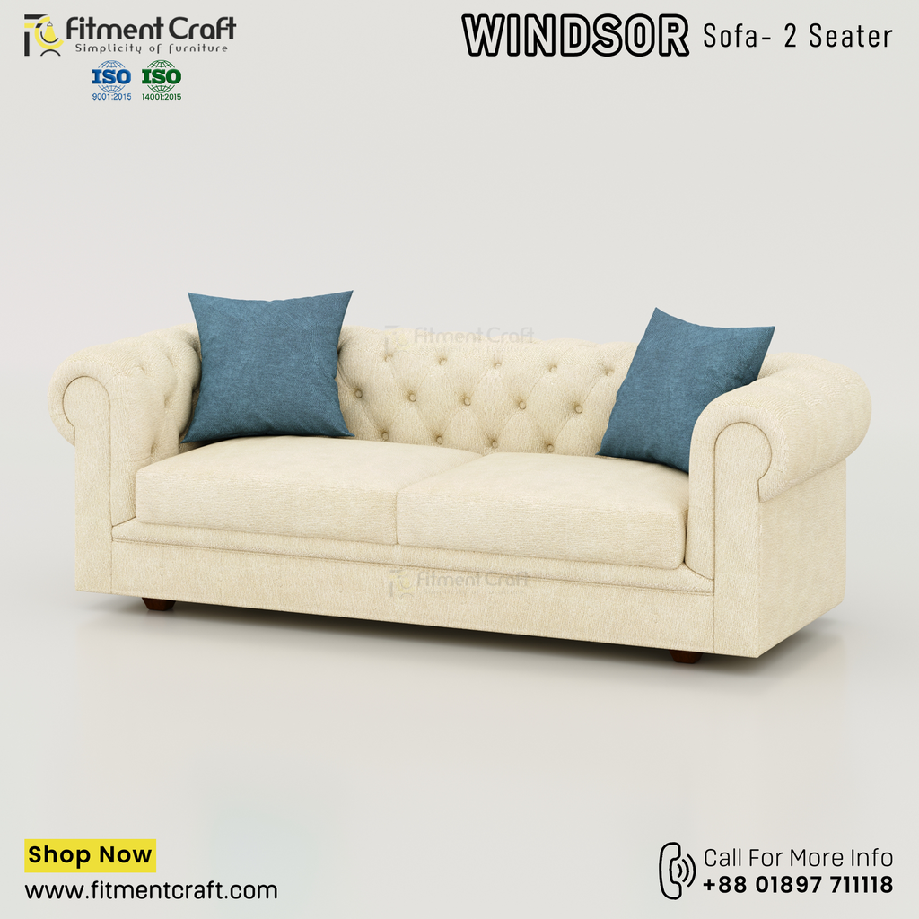Windsor 2 Seater-sofa । HSV2-014