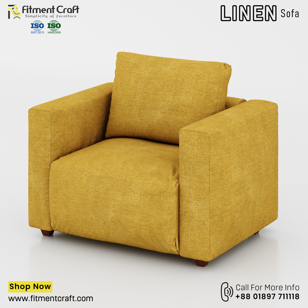 Linen-Sofa। HSV2-017