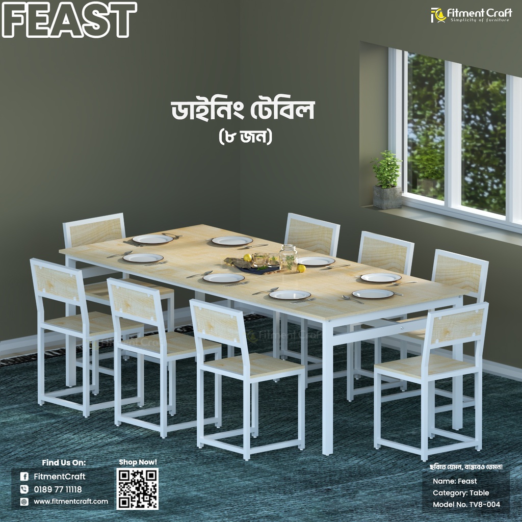 Feast - Dining Table | TV8-004