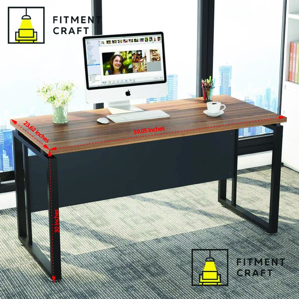 Executive Desk, Computer Desk, Writing- Gaming Table, Workstation |TV4-011