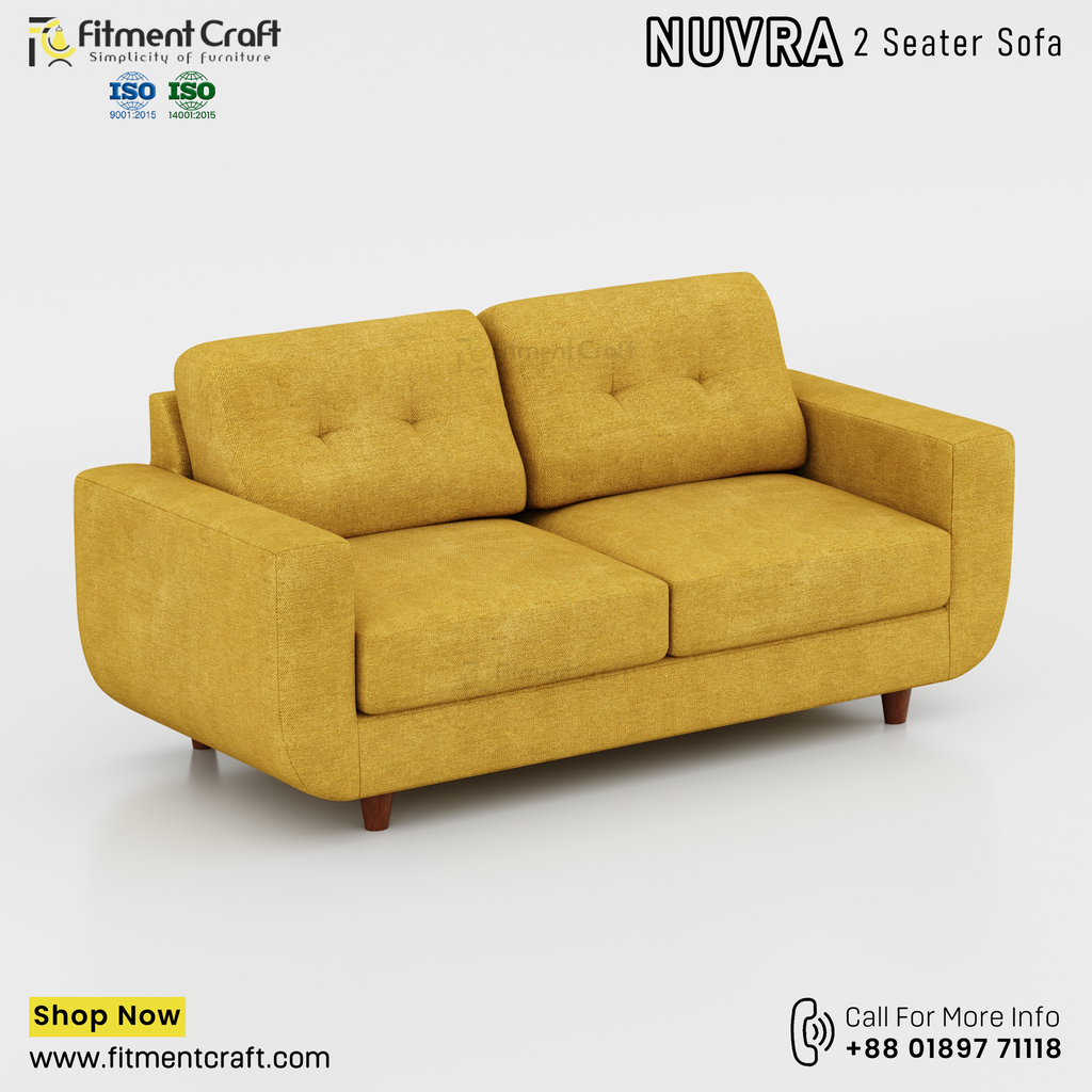 Nuvra 2 Seater-sofa। HSV2-035