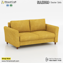 Fuzzy 2 Seater Sofa - HSV2-002