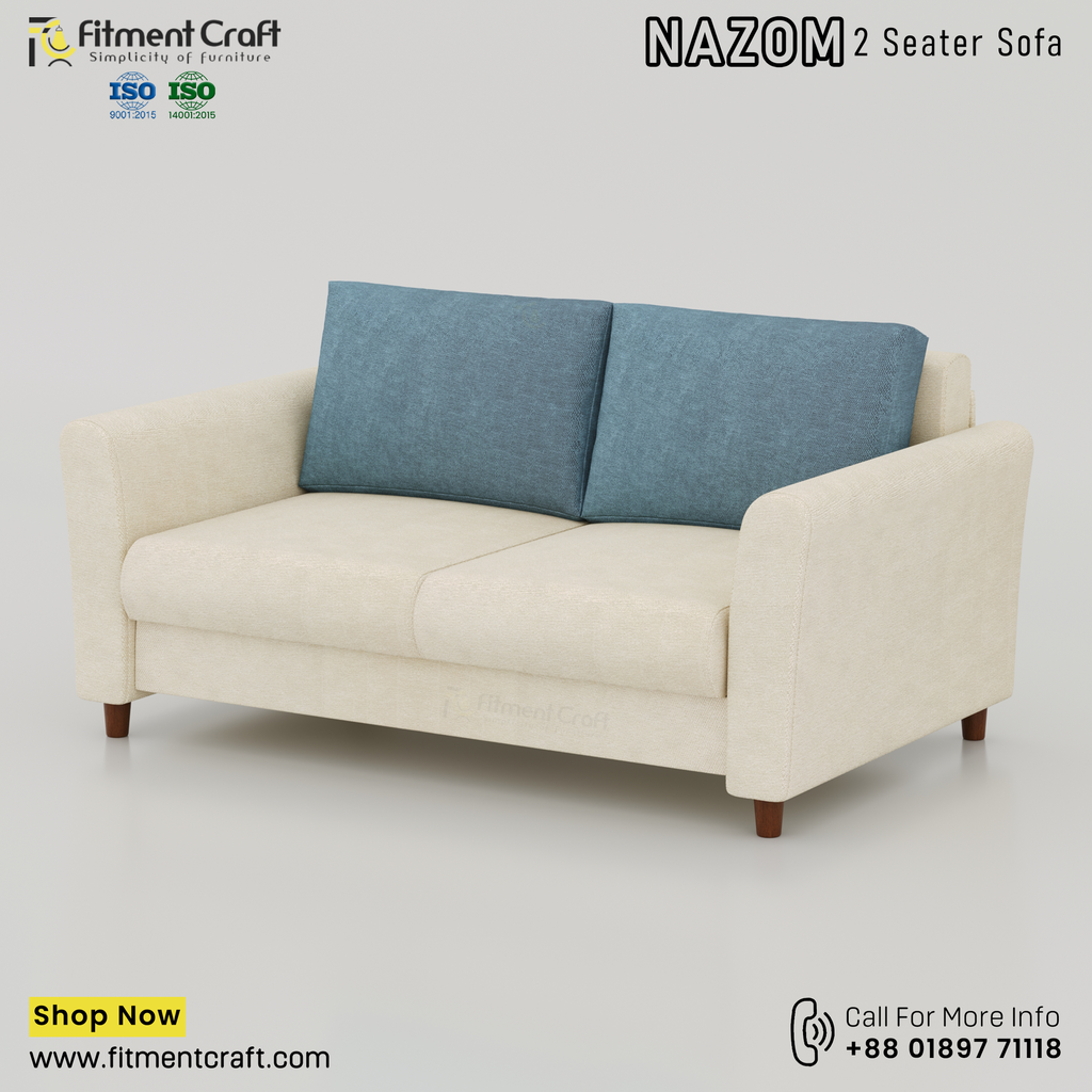 Nazom 2 Seater-sofa। HSV2-040