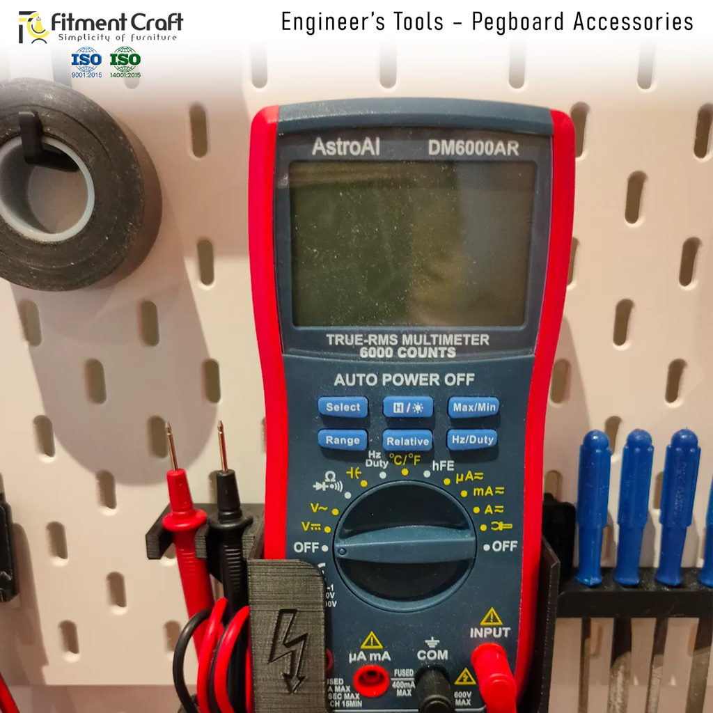 Engineer’s Tools – Pegboard Accessories