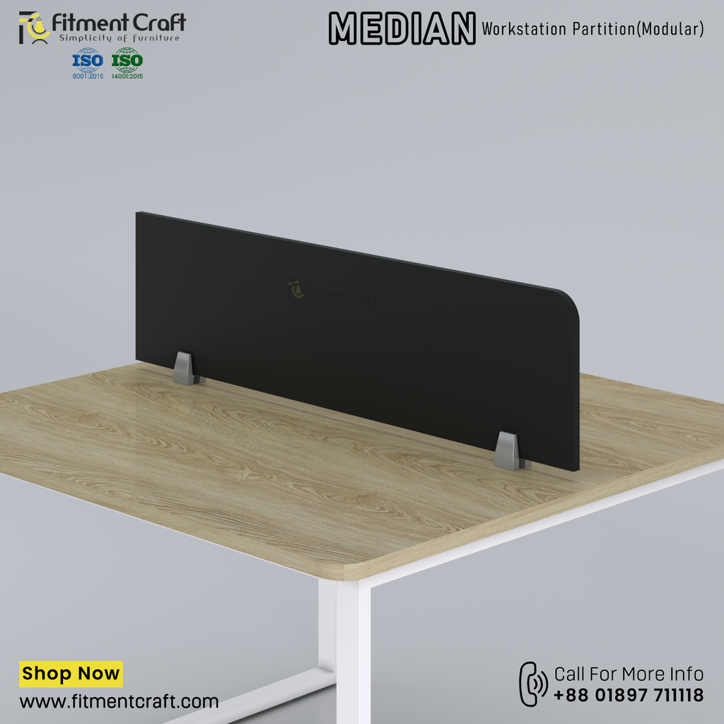 Median-Workstation Partition (Modular) । WSMP-BRB-001