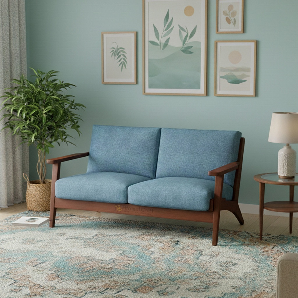 Timber 2 Seater-sofa । HSV2-050
