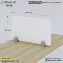 Median-Workstation Modular Partition (500X300X8mm) । WSMP-BRB-002