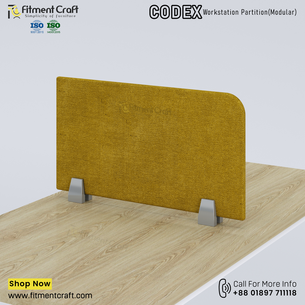 Codex-Workstation Modular Partition (550X300X18mm) । ORF-002