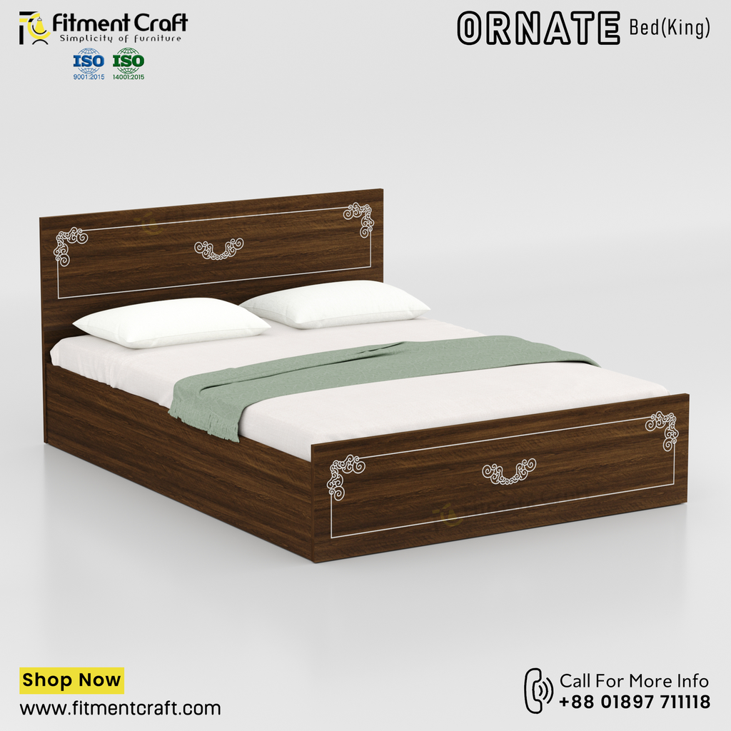 Ornate-Bed(King) । ABV1-006