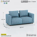 Linen 2 Seater -Sofa । HSV2-018