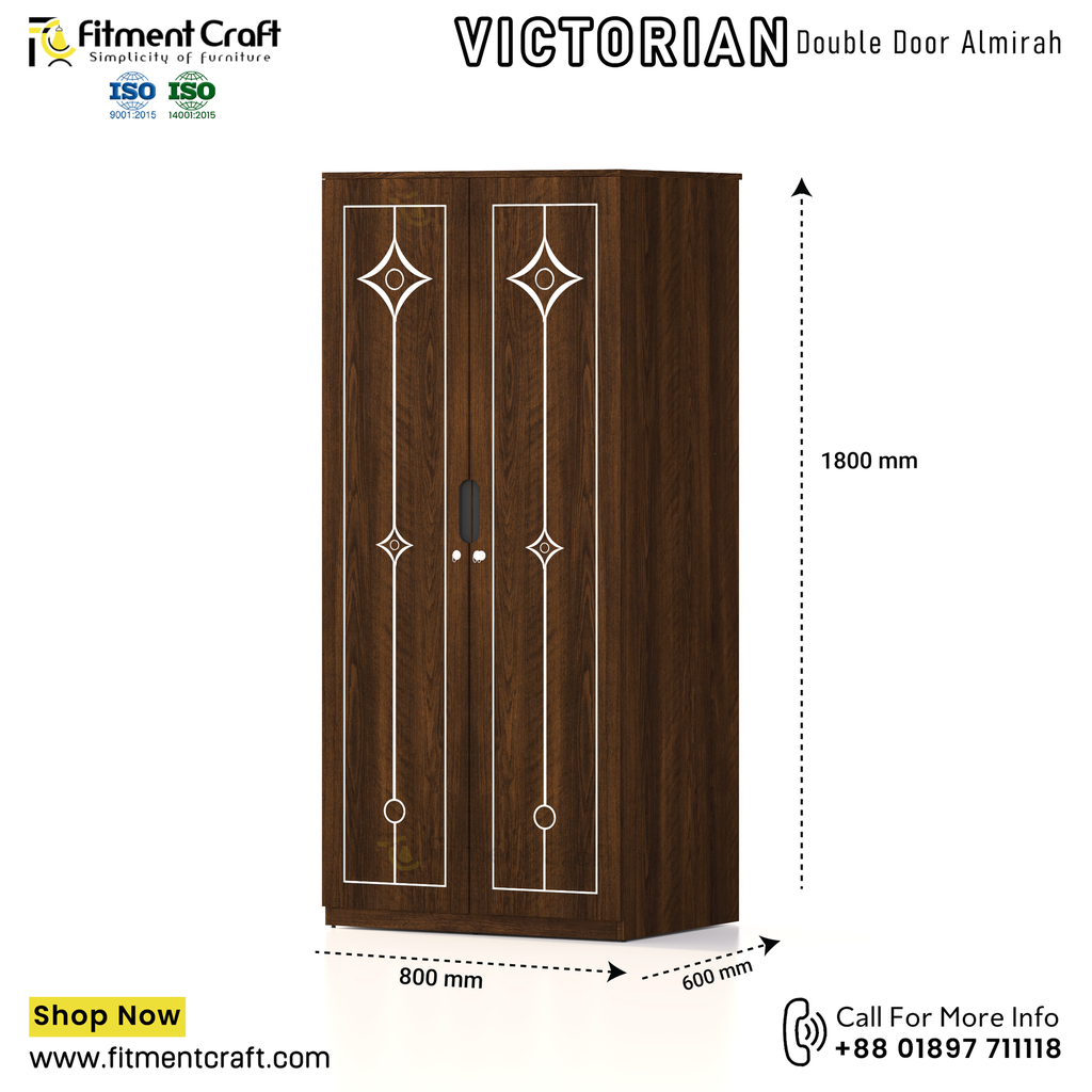 Victorian-Double Door Almirah । BAV3-008