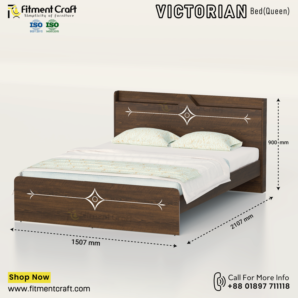 Victorian-Bed(Queen) । ABV1-009