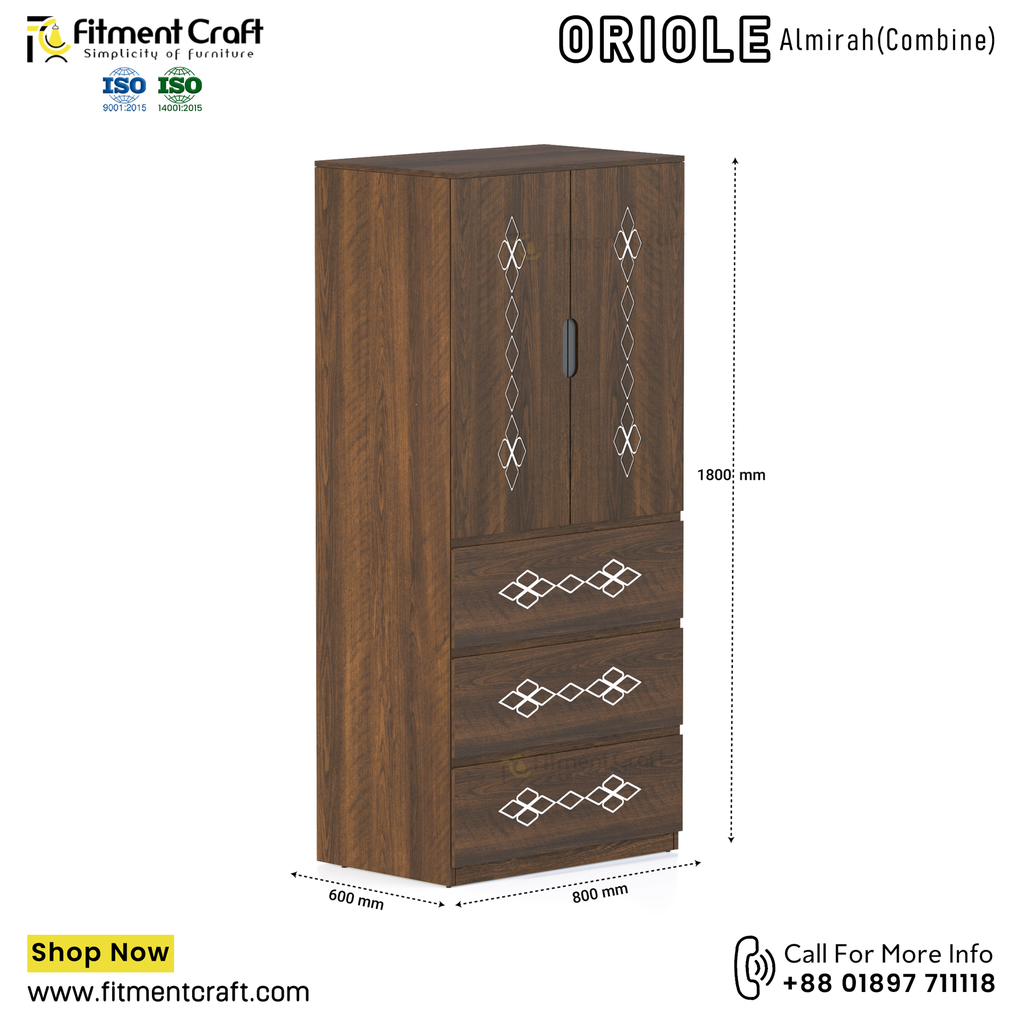 Oriole-Almirah(Combine) । BAV3-010