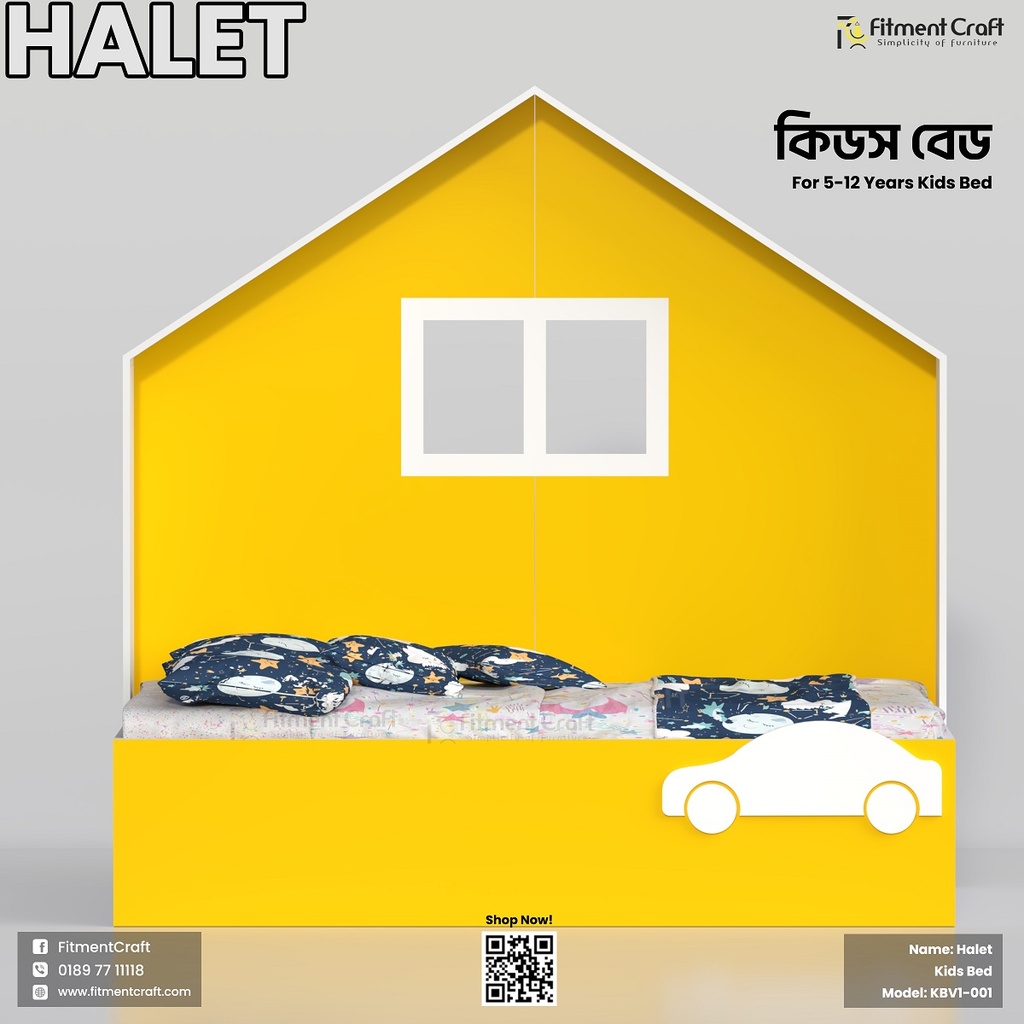 Halet - Kids Bed | KBV1-001