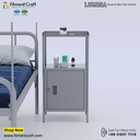 Lumina-Hospital Bed Side Cabinet । HPBCMS-001