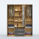 Lusora-Double Door Almirah । BAV3-015