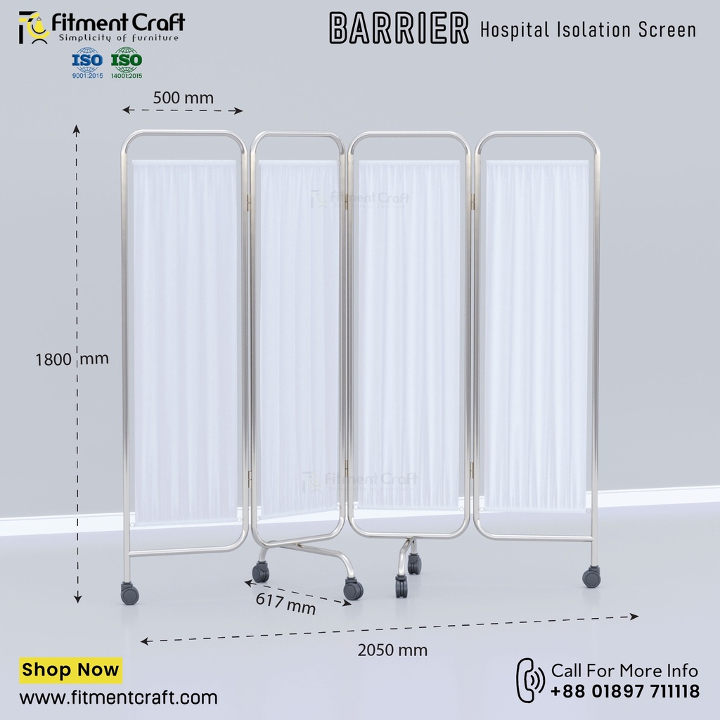 Barrier-Hospital Isolation Screen । HPISSS-002
