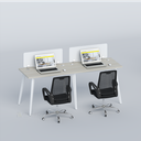 Zenora Side by Side Two Seater Workstation