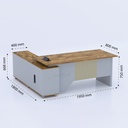 Zenith Luxury Executive Desk