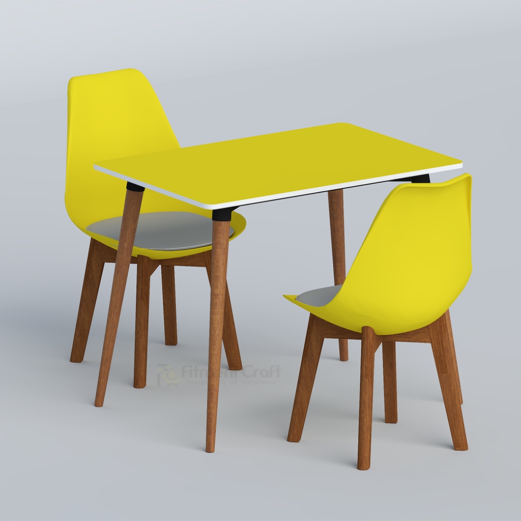 Tulipdine 2 Seater Dining Table-TDTMSB-001