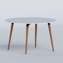 Tulipdine Round 4-Seater Dining Table-TDTMSB-004