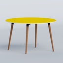 Tulipdine Round 4-Seater Dining Table-TDTMSB-004