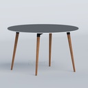 Tulipdine Round 4-Seater Dining Table-TDTMSB-004