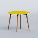 Tulipdine Round 2-Seater Dining Table-TDTMSB-004