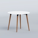 Tulipdine Round 2-Seater Dining Table-TDTMSB-004