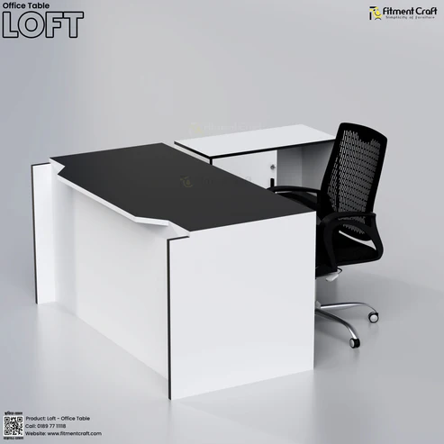 Modern CEO Desk with Cabinet | TV21-002