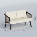 Linora 2-Seater Sofa 