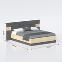 Maxima King Size Bed
