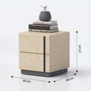 Maxima Bedside Table