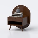 Elliptical Bedside Table