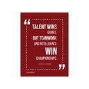 Teamwork Motivation Wall Art 