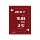 Wall Canvas (None of us)